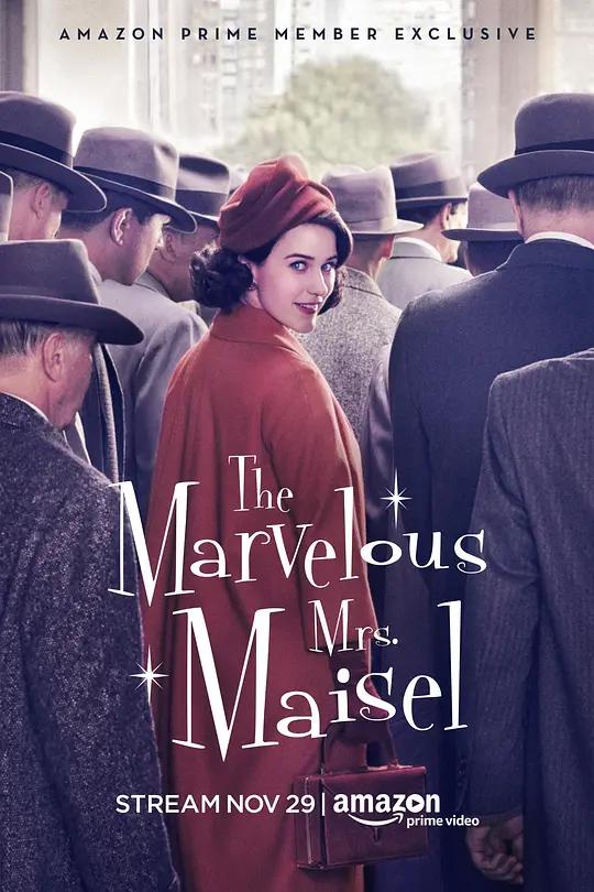 [4K剧集] 了不起的麦瑟尔夫人 第一季 The Marvelous Mrs. Maisel Season 1 (2017) / The.Marvelous.Mrs.Maisel.S01.2160p.AMZN.WEB-DL.x265.10bit.HDR.DDP5.1
