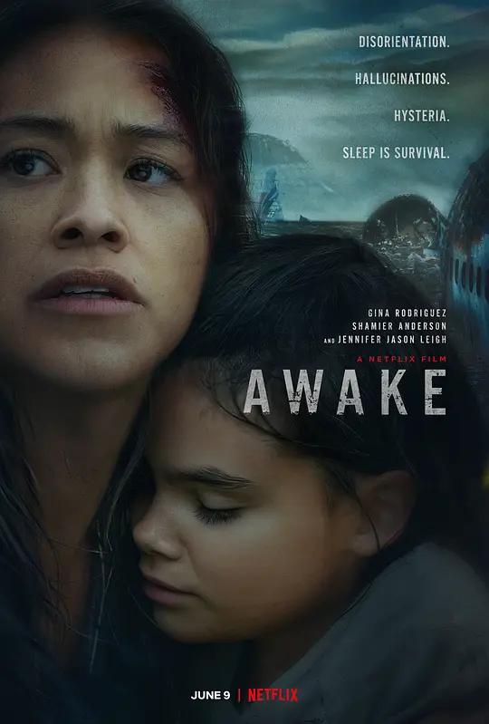 [4K电影] 无眠觉醒 Awake (2021) / 觉醒 / 无眠梦魇 / Awake.2021.2160p.NF.WEB-DL.x265.10bit.HDR.DDP5.1.Atmos