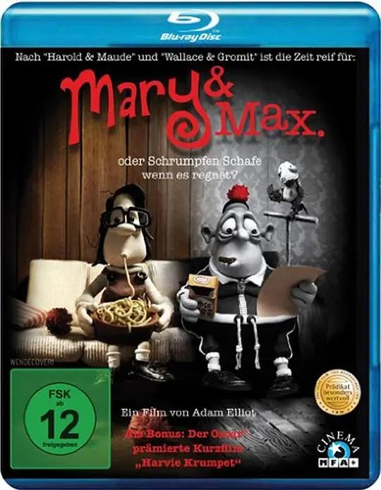 [蓝光原盘] 玛丽和马克思 Mary and Max (2009) / 巧克力情缘(台) / 同是天涯寂寞客 / Mary and Max 2009 1080p BluRay x264