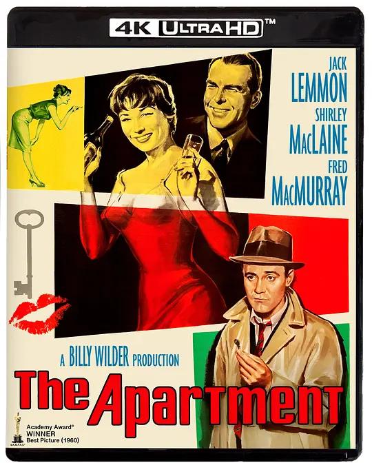 [4K蓝光原盘] 桃色公寓 The Apartment (1960) / The.Apartment.1960.2160p.BluRay.REMUX.HEVC.SDR.DTS-HD.MA.5.1