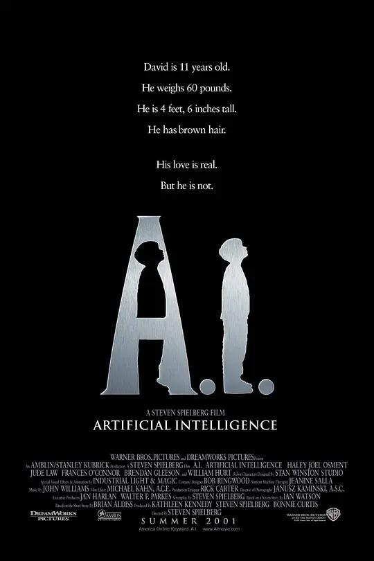 [蓝光原盘] 人工智能 Artificial Intelligence: AI (2001) / A.I.Artificial.Intelligence.2001.1080p.BluRay.VC-1.DTS-HD.MA.5.1