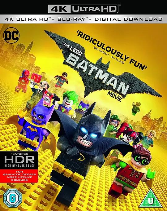 乐高蝙蝠侠大电影 4K蓝光原盘下载 The LEGO Batman Movie (2017) / Lego蝙蝠侠英雄传(港) / 乐高大电影：蝙蝠侠 / 乐高蝙蝠侠 / 乐高蝙蝠侠电影(台) / The.LEGO.Batman.Movie.2017.2160p.BluRay.REMUX.HEVC.DTS-HD.MA.TrueHD.7.1.Atmos