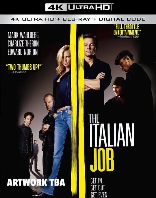 偷天换日 The Italian Job (2003) / 天罗盗网(港) / The.Italian.Job.2003.2160p.BluRay.REMUX.HEVC.DTS-HD.MA.5.1
