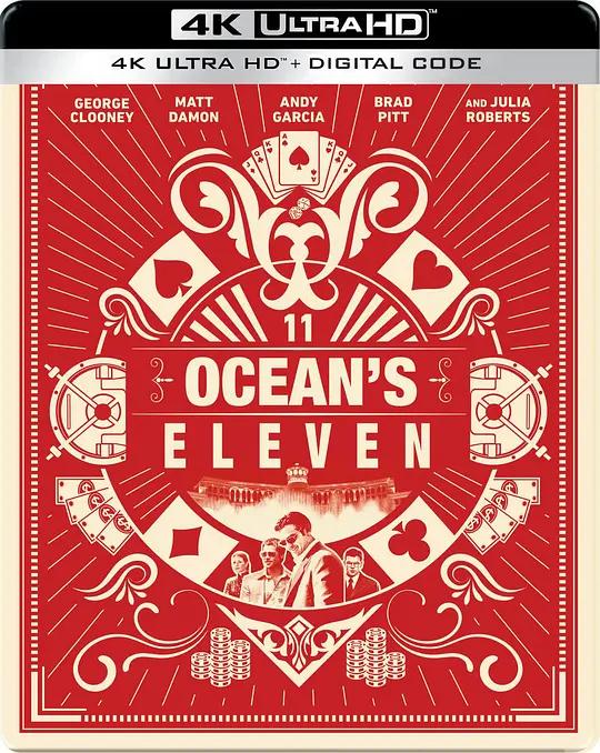 十一罗汉 Ocean's Eleven (2001) / 瞒天过海(台) / 盗海豪情(港) / Ocean's.Eleven.2001.2160p.UHD.Blu-ray.HEVC.DTS-HD.MA5.1