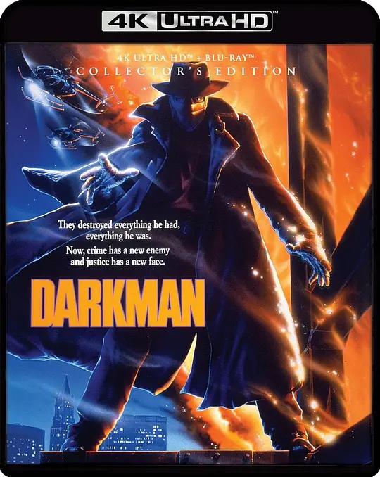 变形黑侠 Darkman (1990) / 魔侠震天雷(台) / 隐形黑侠 / Darkman 1990 2160p UHD BluRay REMUX DV HDR HEVC DTS-HD MA 5.1