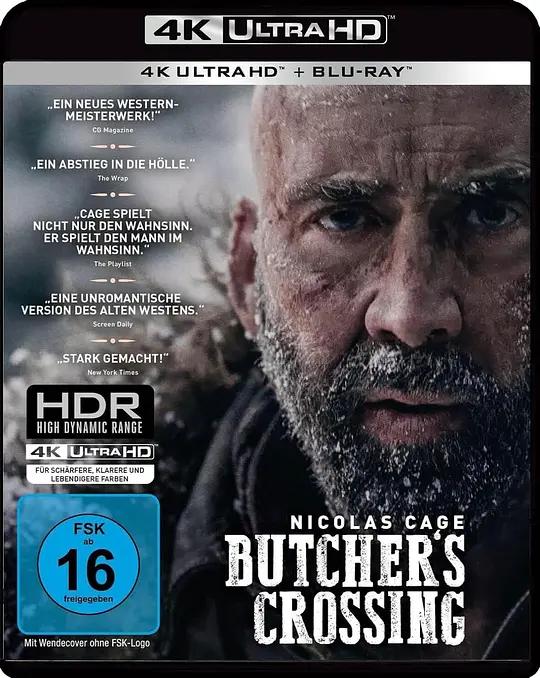 屠夫十字镇 Butcher's Crossing (2022) / 屠夫渡口 / Butcher's.Crossing.2022.2160p.GER.UHD.Blu-ray.HEVC.DTS-HD.MA.5.1