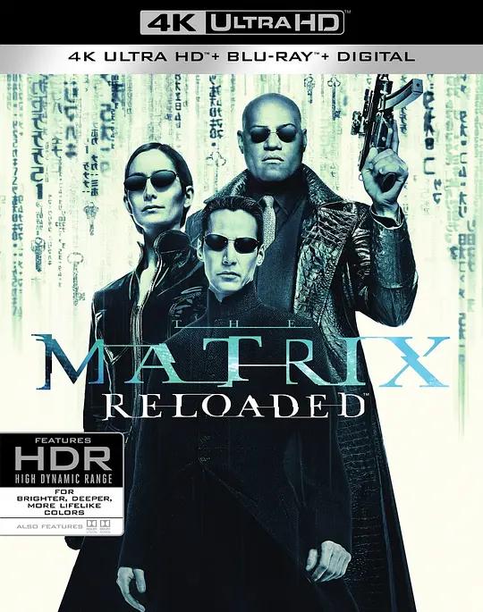 黑客帝国2：重装上阵 4K蓝光原盘下载 The Matrix Reloaded (2003) / 廿二世纪杀人网络2：决战未来 / 骇客任务：重装上阵 / 骇客帝国2 / 黑客帝国2 / The.Matrix.Reloaded.2003.2160p.BluRay.REMUX.HEVC.DTS-HD.MA.TrueHD.7.1.Atmos