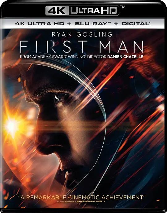 登月第一人 4K蓝光原盘下载 First Man (2018) / 爱月之人(豆友译名) / 登月先锋(台) / 第一人 / First.Man.2018.IMAX.2160p.BluRay.REMUX.HEVC.DTS-HD.MA.TrueHD.7.1.Atmos