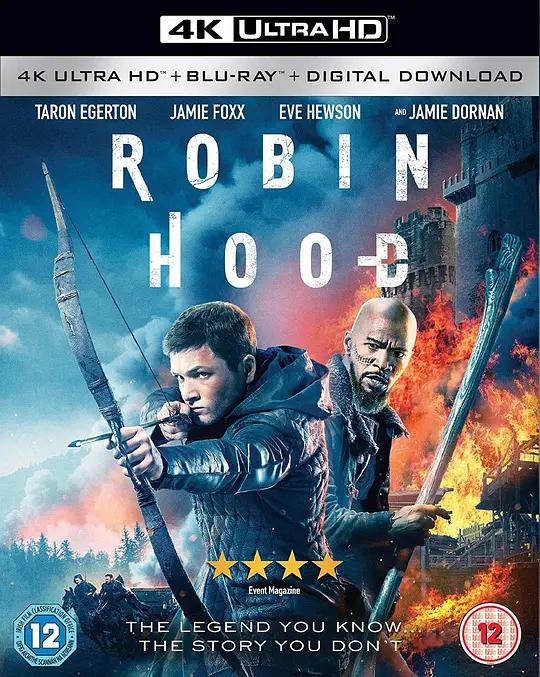 罗宾汉：起源 4K蓝光原盘下载 Robin Hood (2018) / Robin.Hood.2018.2160p.BluRay.REMUX.HEVC.DTS-HD.MA.TrueHD.7.1.Atmos