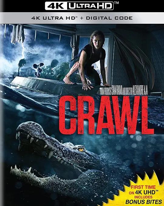 巨鳄风暴 Crawl (2019) / 噬逃险鳄(港) / 鳄魔(台) / 爬行 / Crawl.2019.2160p.UHD.BluRay.x265.10bit.HDR.DTS-HD.MA.7.1